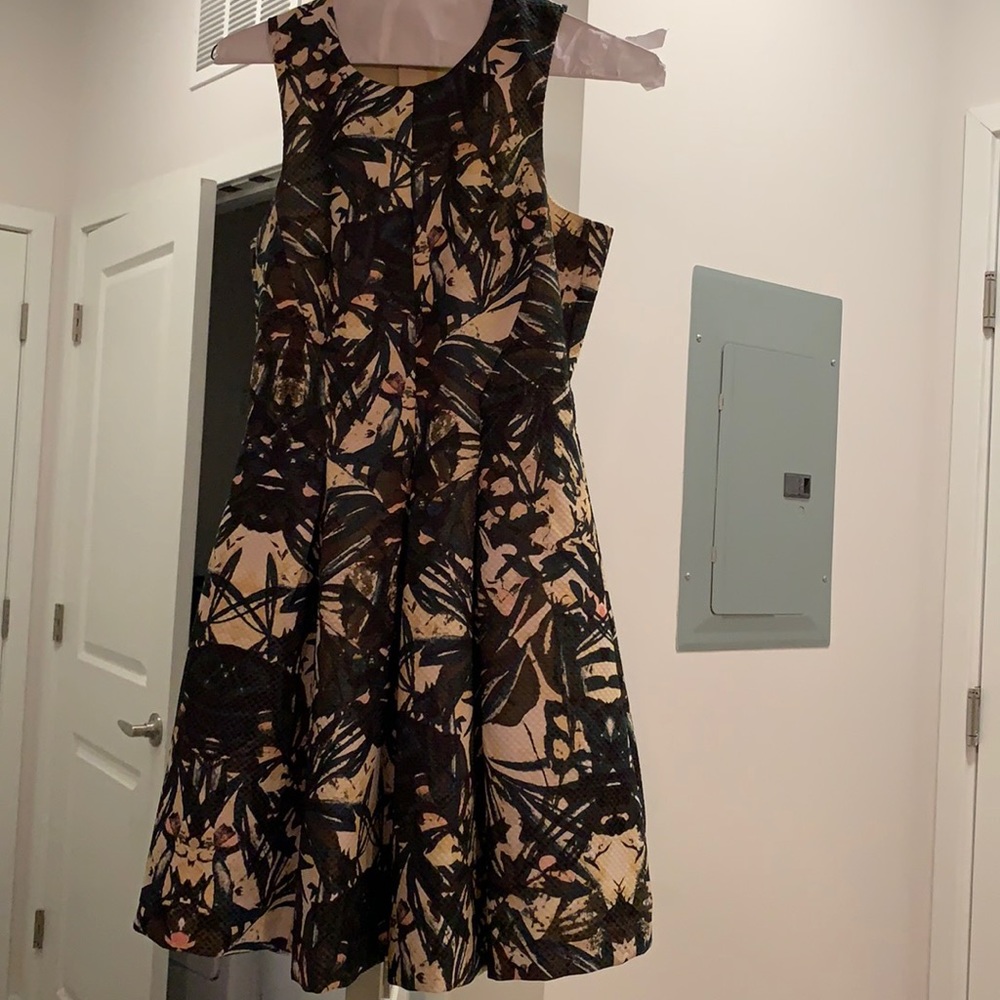 Floral print summer dress